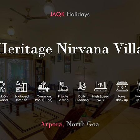 Heritage Nirvana Villa - 4Bhk, Goa Calangute Exterior foto
